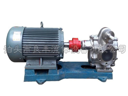 齿轮油泵的操作使用时有哪些技术要求